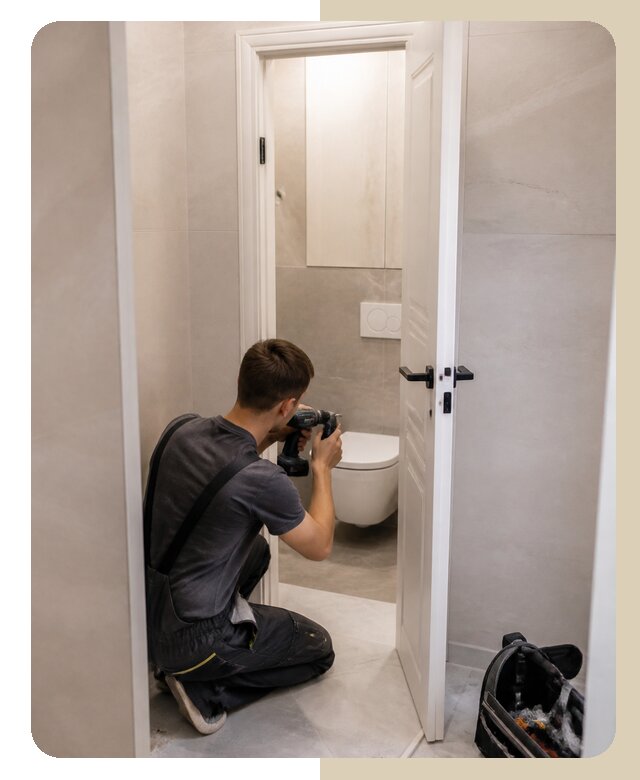 Установка двери в туалет в Новочеркасске по цене от 4605 р. | ДвериЛегко-Нвч