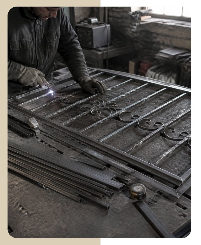Изготовление оконных решеток по размерам на заказ в Новочеркасске