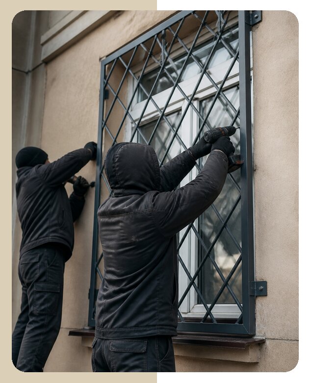 Установка антивандальных решеток на окна в Новочеркасске